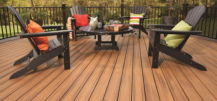 Black TREX Decking in Palmdale, CA