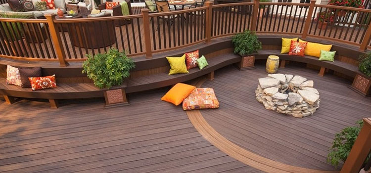 Gray TREX Decking in Palmdale, CA