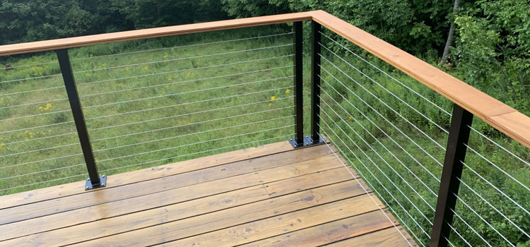 Installing Deck Cable Railing in Palmdale, CA